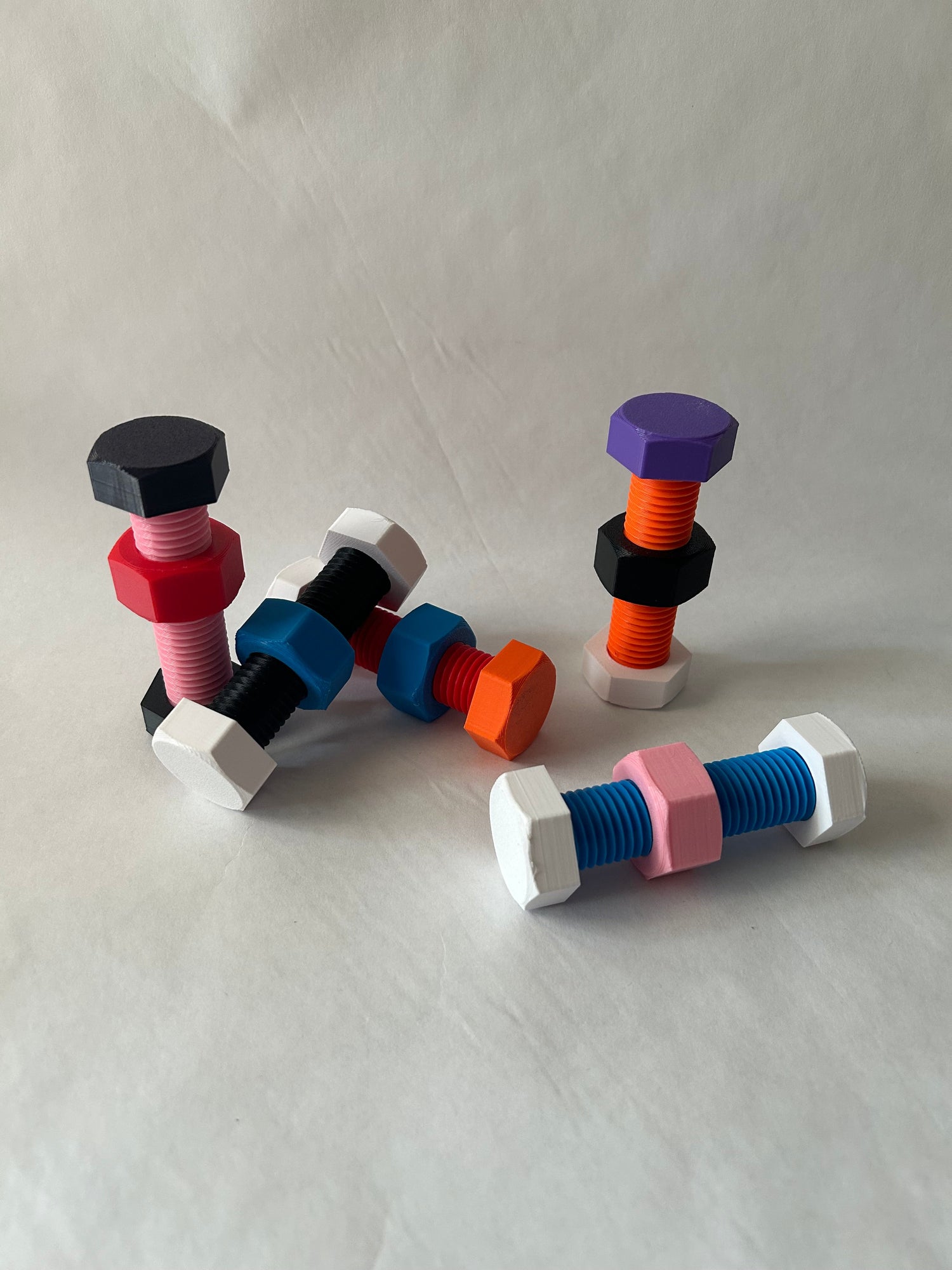 Nut and Bolt Fidget Toys