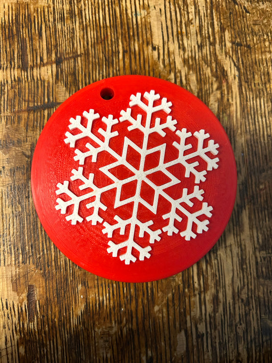 Medallion Snowflake Ornament